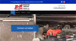 Desktop Screenshot of bmradiatorservice.com